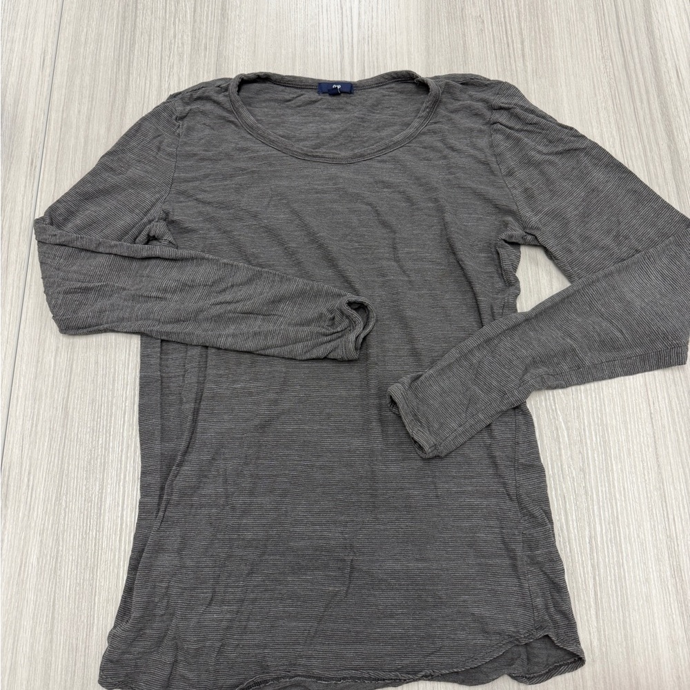 GAP Charcoal Knit Long Sleeve